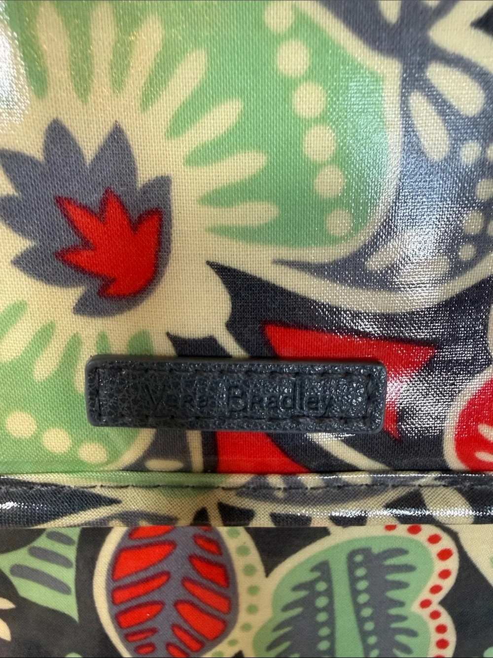 Vera Bradley Insulated Lunch Bag Floral Paisley Navy Red Green 22460-374 Bag